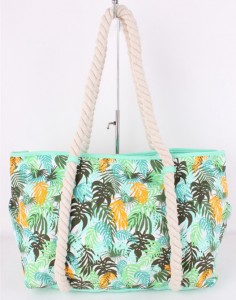 Фармоишгар Canvas Bohemia Beach болишти Tote халтаҳои китфи занон Handbags рони