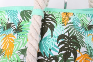 Omenala Kanvas Bohemia Beach akpa Tote Jirinụ akpa Women Kanvas Handbags