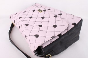 Moda Custom Printed Ladies Canvas Shopping Qadın Don Çanta