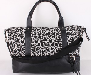 Divat Canvas Váll Shopping táska Női