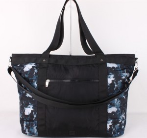 100% Cotton ტილო ჩანთები Womens Online ადრინდელს ლოგო ბეჭდვის