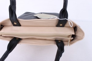 OEM Quality High fashion Canvas Shopping Tote tas tas tangan kanggo wanita