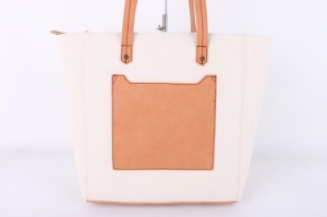 Vroue Custom Canvas Strap Fashion Shopping Handsakke