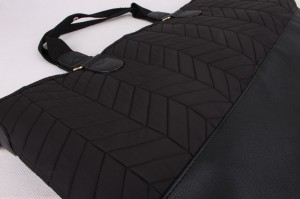 Eko-vriendelike retro-styl doek sakke vroue handsakke met skouer