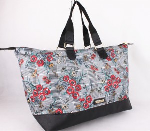 China verskaffer Cotton Canvas tote bag vroue handsakke
