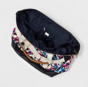 Season Կտավ Տպագրություն կանանց Handbag Messenger Bag շերտագիծ կարգավորելը ուսի Պայուսակներ