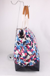 Season Կտավ Տպագրություն կանանց Handbag Messenger Bag շերտագիծ կարգավորելը ուսի Պայուսակներ