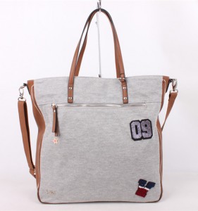 factory custom promotion canvas shopping bag handbags for women