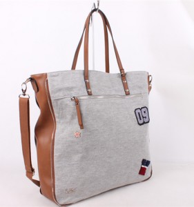 factory custom promotion canvas shopping bag handbags for women