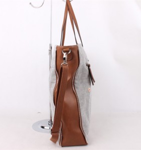 factory custom promotion canvas shopping bag handbags for women