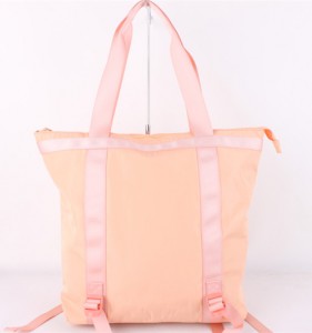 Tshiab Mekas sau canvas handbag tote puam hnab