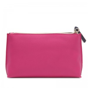 Lady çap PU Cosmetic bag makiyaj çantası