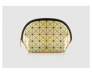 Iridescent Holographic Makeup Bag Pu diamondra fomba portable beautician zipper Tsidika tarehy zava-poana kitapo