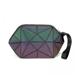 የጅምላ ምናባዊ ለተስፋፋ ሜካፕ ቦርሳ Womens PU የአስማት የኮስሜቲክ ቦርሳ