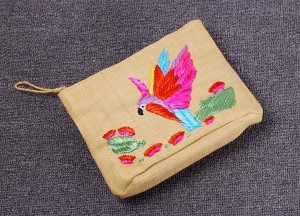 handgemaakte raffia strooi koppelaar sak dames handsak