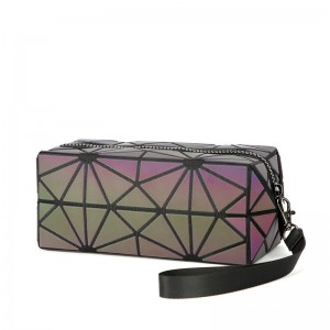 የጅምላ ምናባዊ ለተስፋፋ ሜካፕ ቦርሳ Womens PU የአስማት የኮስሜቲክ ቦርሳ