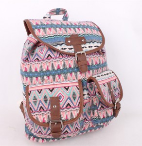 Yeniyetmə Qızlar üçün Canvas Kişilər Qadınlar Hiking Backpack Sports Travel Bag sırt çantası School bag Fashionable Creative Canvas Backpack