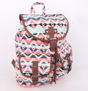 Yeniyetmə Qızlar üçün Canvas Kişilər Qadınlar Hiking Backpack Sports Travel Bag sırt çantası School bag Fashionable Creative Canvas Backpack