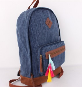 Стилен Trendy Fashion School Backpack Carry върху платно Daily Casual Backpack Canvas чанта
