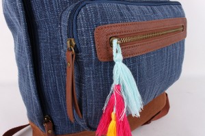 Стилен Trendy Fashion School Backpack Carry върху платно Daily Casual Backpack Canvas чанта