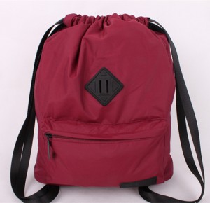 custom outdoor activities eco friendly durable Sport Drawstring Backpack Bag And Gym Backpack For Yoga