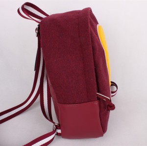 Лого по College малка раница Leisure Vintage мода New Soft естествен памук пазарска чанта Backpack, чанти на едро