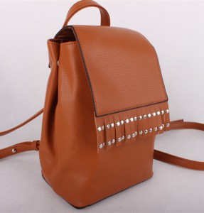 Bag Pelletterie Ladies Backpack Tassel Vintage New Soft Pu picculu Capacità Simple Mini Backpack