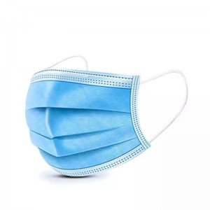 Osunwon Olupese Earloop isọnu Non Woven 3/4 Ply Surgerical Medical Face Boju Redy lati gbe