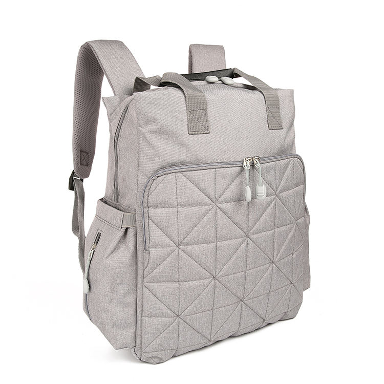 Fashionable Outdoor Travel Shopping Mummy Baby Organizer Storage Backpack with 2 Storage Bags