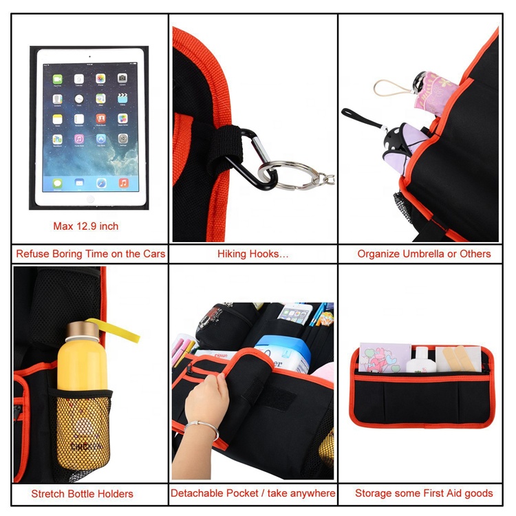 Factory supplied Plush Bear -
Foreign Trade Waterproof Oxford Cloth Bag Multi-Function Storage Car Seat Backseat Organizer Bag With Multi Pocket – V-FOX detail pictures