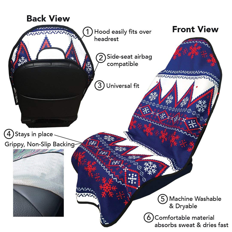 Low price for Koala Bear Plush -
2018 new design Christmas artwork universal seat cover for car for car protection – V-FOX detail pictures