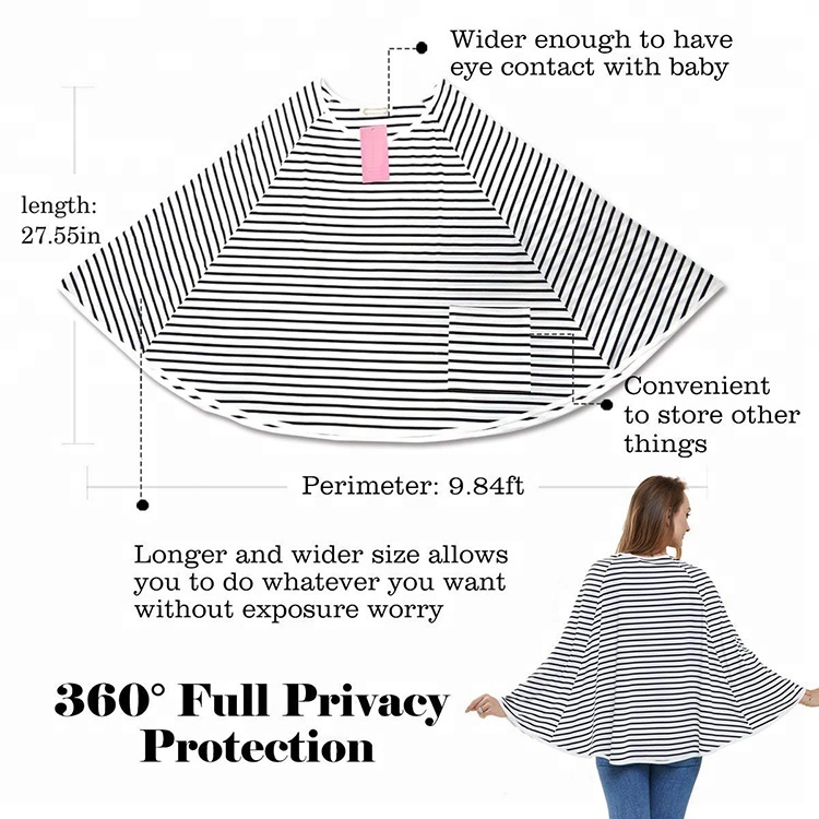 Lowest Price for Teether Plush Toy – Multifunctional Baby Car Seat Cover Canopy Baby Nursing Cover for breastfeeding – V-FOX detail pictures