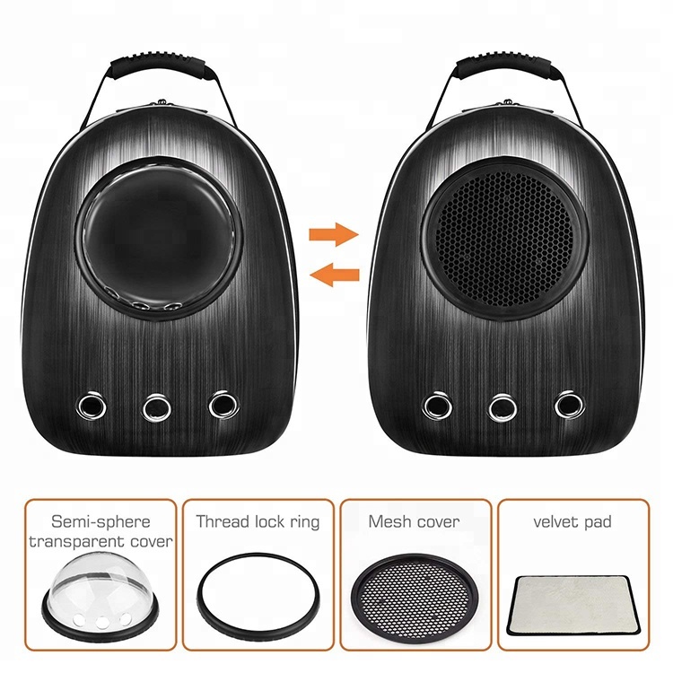OEM manufacturer Plush Stuffed Animals -
Space Capsule Bubble Design Waterproof Portable Pet Travel Carrier Backpack For Cat Dog Puppy – V-FOX detail pictures