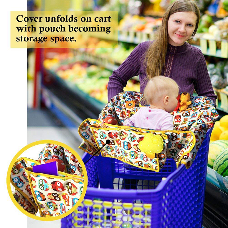 Cheap PriceList for Panda Bear Stuffed Toy -
Customized baby shopping cart cover with Infant Dining Feeding High Chair Cover – V-FOX detail pictures