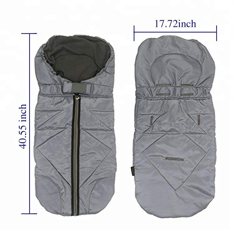 High Quality Baby Car Seat Bag -
2018 eco-friendly keep warm breathable custom baby stroller bag with sleep sack – V-FOX detail pictures