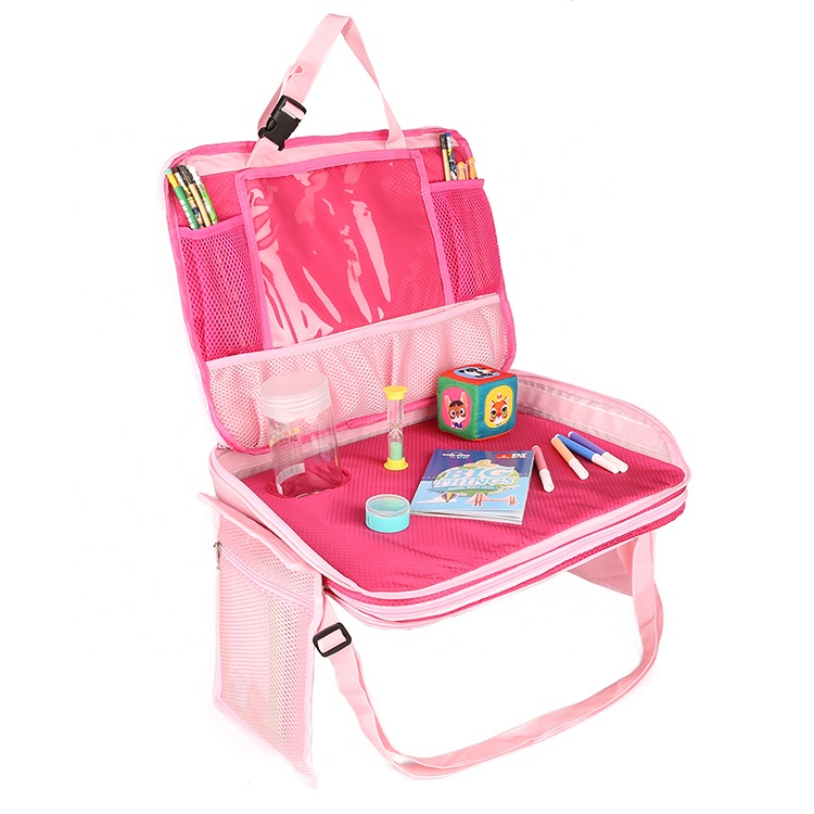 Well-designed Kids Pencil Case -
High quality car seat children baby travel tray kids travel lap tray for Little Explorer – V-FOX detail pictures
