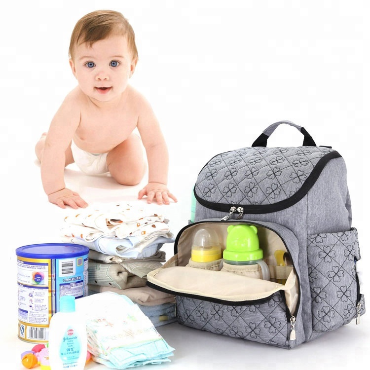 Multi-Functional Travel Diaper Mummy Maternity Bag Baby Bakpoki Diaper Lífrænn Nursing Bag