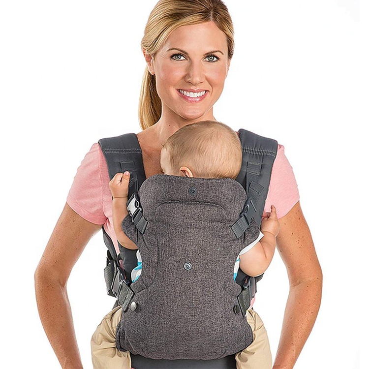 New Arrival China Travel Cosmetic Bags -
Amazon New Ergonomic Strong Breathable Adjustable Convertible Infant Baby Sling Wrap Carrier Backpack For Newborn – V-FOX detail pictures
