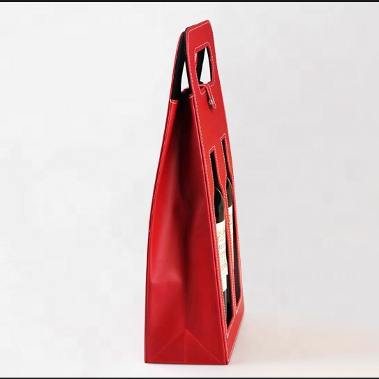 Hot New Products High Quality Kids School Bags -
Factory Wholesale Christmas Gift Wine Gift Box Double Empty Leather Wine Box Wine Carrier Bag For Business Christmas Holiday – V-FOX detail pictures