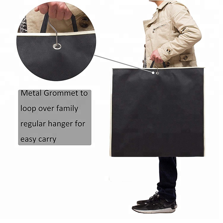 8 Year Exporter Felt Diaper Baby Caddy -
Multi-function travel collapsible storage dress suit garment bag – V-FOX detail pictures