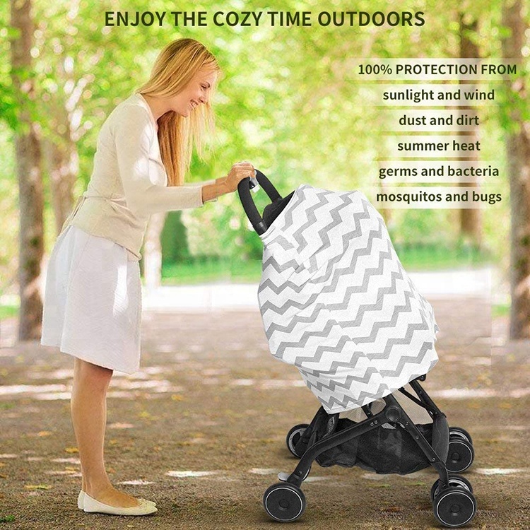 Wholesale Dealers of Foldable Shopping Bag -
Multi-Use Mummy Infinity Shawl Fashion Scarf baby Nursing Cover For Breastfeeding – V-FOX detail pictures