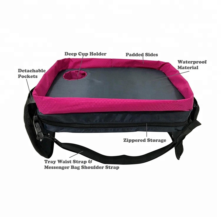 Top Quality Daddy Diaper Bag -
Kids Toddlers Lap Desk Car Seat Snack and Play Travel Tray with Deepest Cup Holder – V-FOX detail pictures