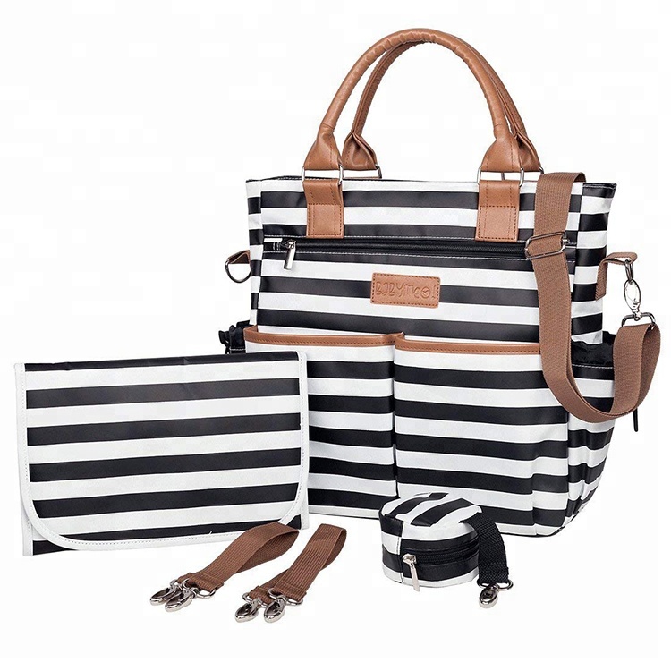 Nui nona iho Diaper Baby Bag Backpack With Diaper hoʻololi pale