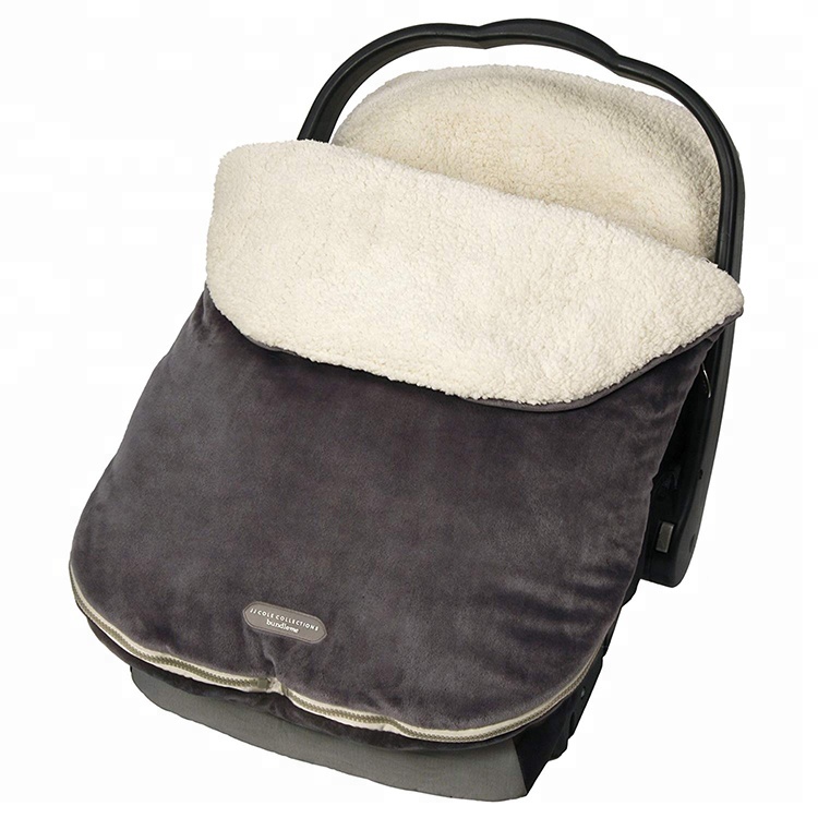 High Quality for Owl Plush Toy -
Multi-function universal wool baby warm footmuff waterproof stroller bunting bag – V-FOX detail pictures