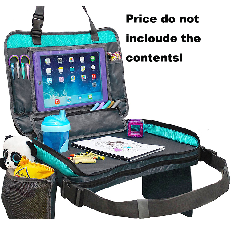 China OEM Diaper Backpack -
Hot selling portable collapsible kids travel activity tray with pocket holder – V-FOX detail pictures