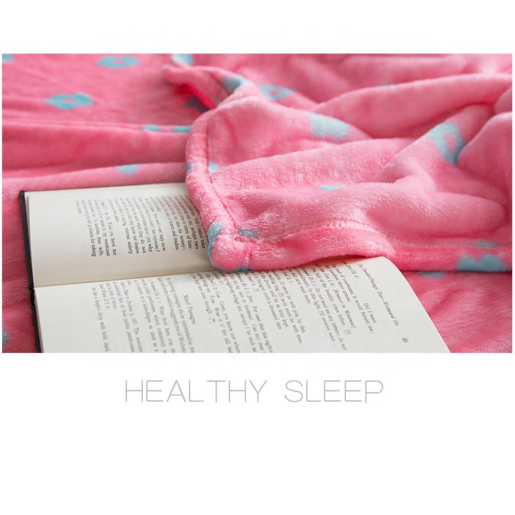 Manufacturing Companies for Unicorn Animal Toy -
Factory Direct Weighted Blanket Thick Double Layer Children Baby Fleece Blanket Air Conditioning Flannel Blanket – V-FOX detail pictures