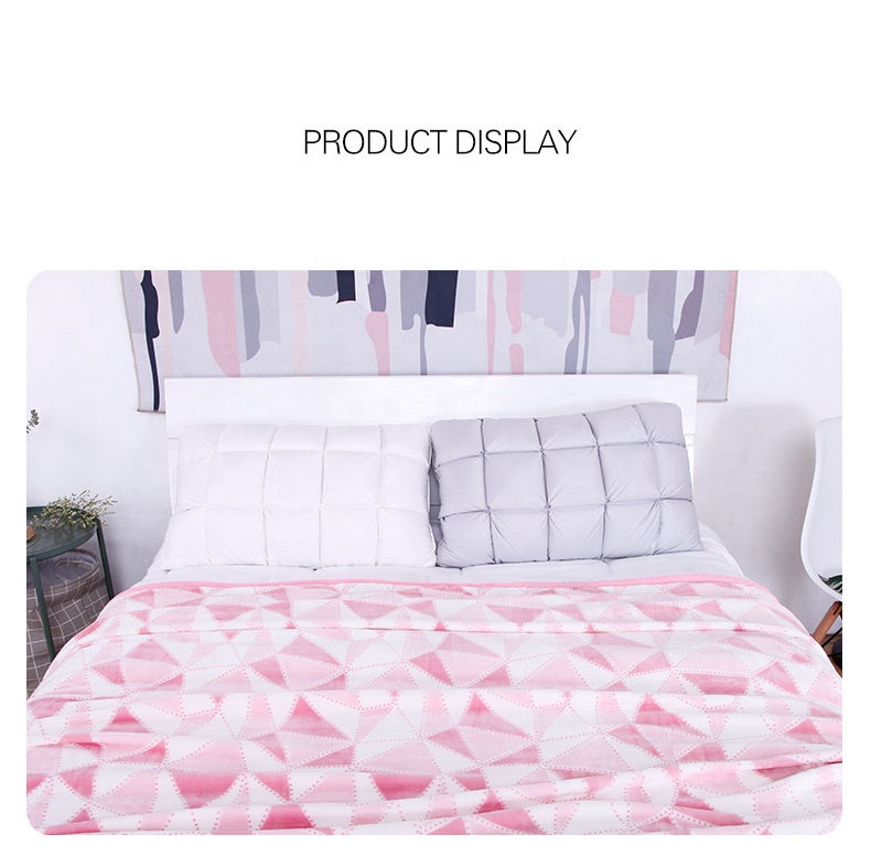 Factory wholesale Travel Toiletry Bag -
Christmas Gifts Coral Fleece Geometric Flannel Children’S Blanket Air Conditioning Blanket Nap Blanket for Bed or Couch – V-FOX detail pictures