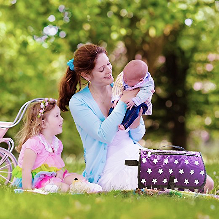 Low price for Koala Bear Plush -
Portable Diaper Changing Pad – Waterproof Baby Travel Bag with Detachable Changing Mat and Storage Compartments – V-FOX detail pictures