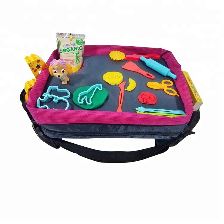 Top Quality Daddy Diaper Bag -
Kids Toddlers Lap Desk Car Seat Snack and Play Travel Tray with Deepest Cup Holder – V-FOX detail pictures