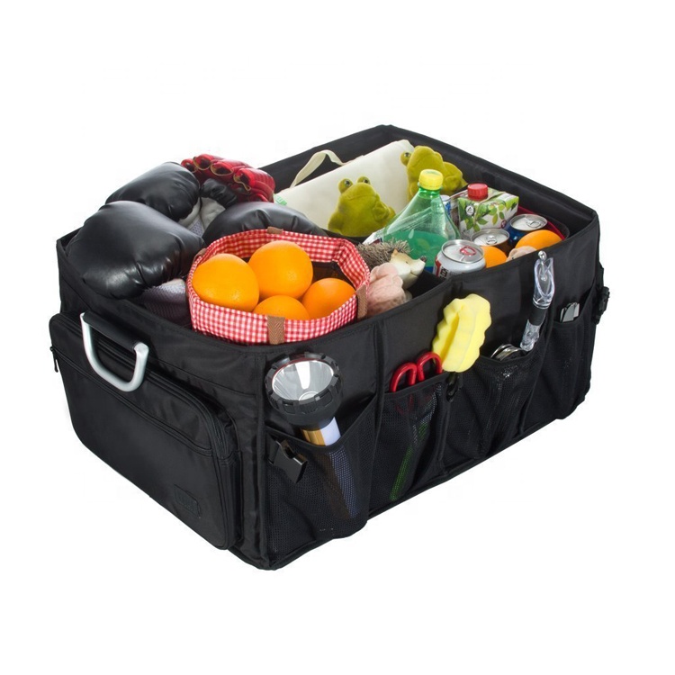 factory Outlets for Waterproof Travel Backpack -
 Amazon Super Strong Adjustable Collapsible Design Storage Box 1680D Waterproof Great Backseat Storage Car Truck Organizer – V-FOX